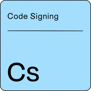 code signing element