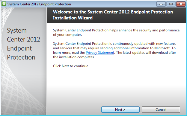 force uninstall system center endpoint protection