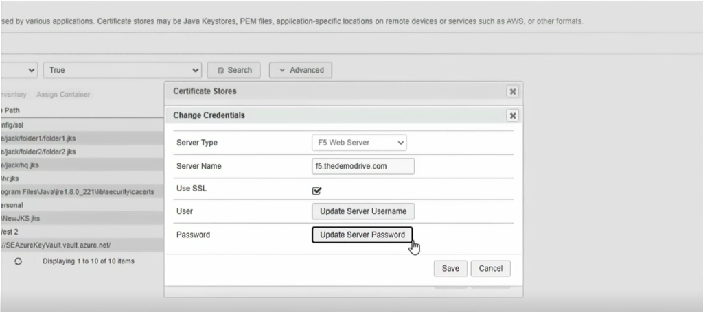 Certificate Automation for F5 BIG IP Keyfactor